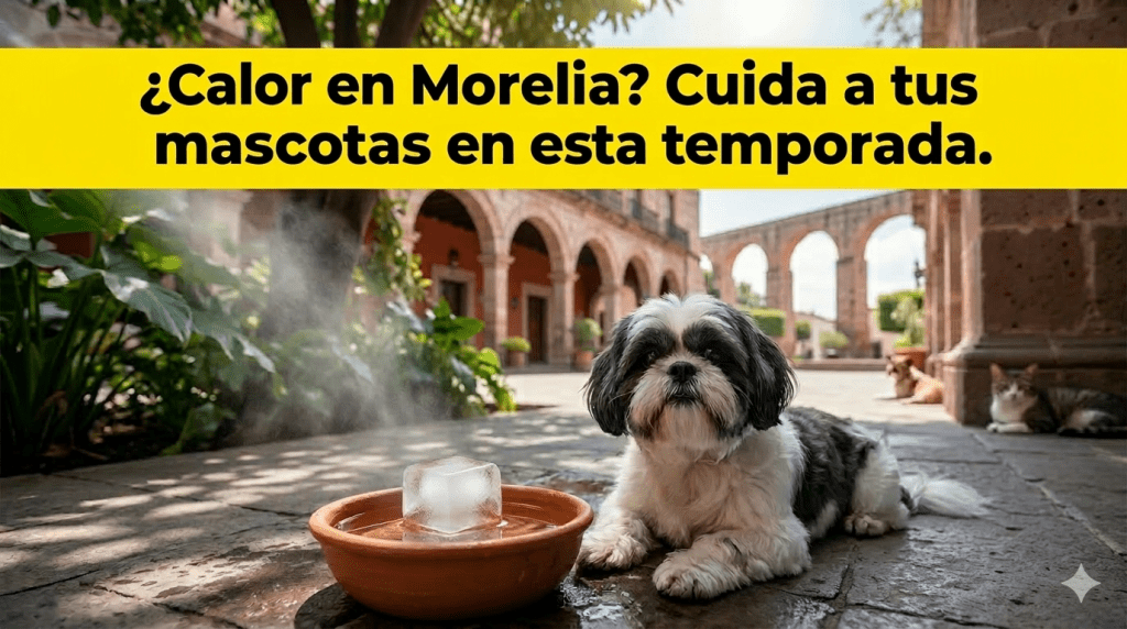 cuida a tus mascotas del calor