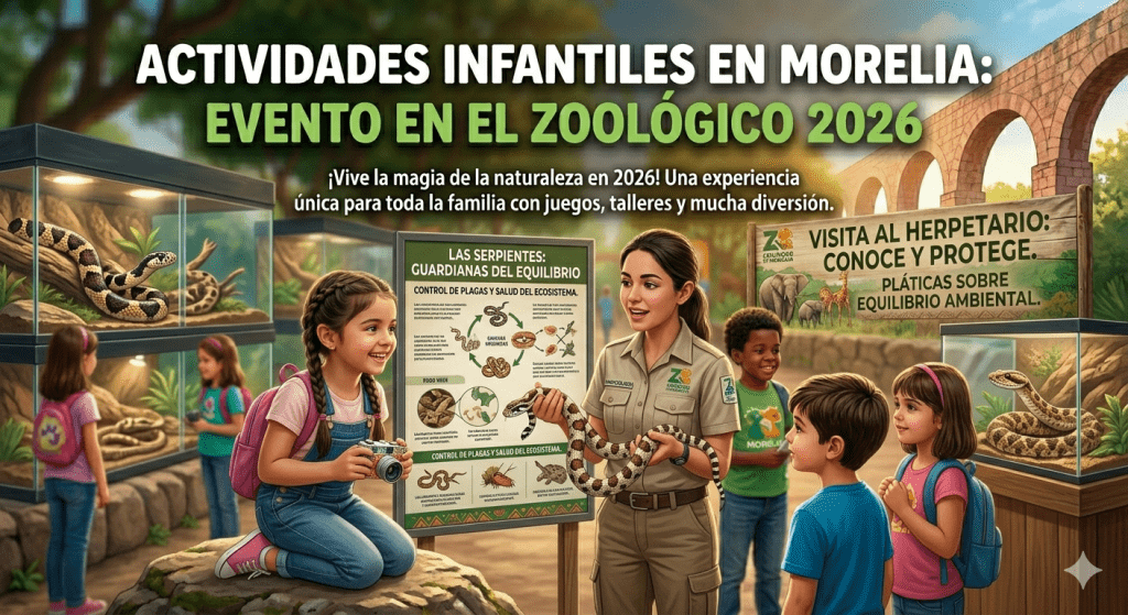 Aula Viva en el Zoológico de Morelia