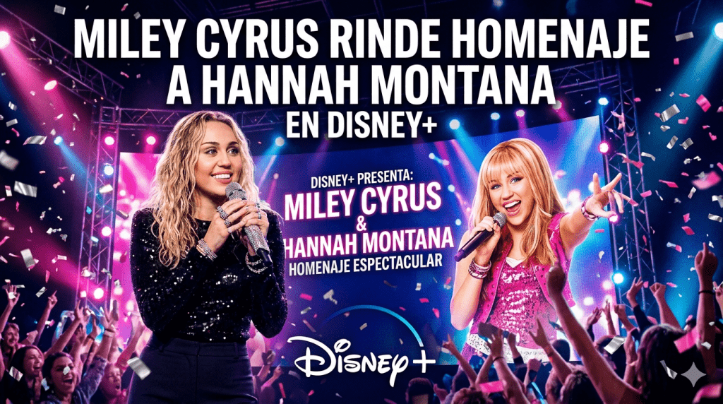 Miley Cyrus en documental de Hannah Montana en Disney Plus