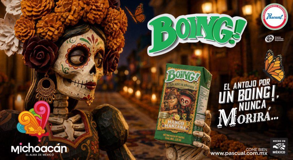 Noche de Muertos en productos Boing